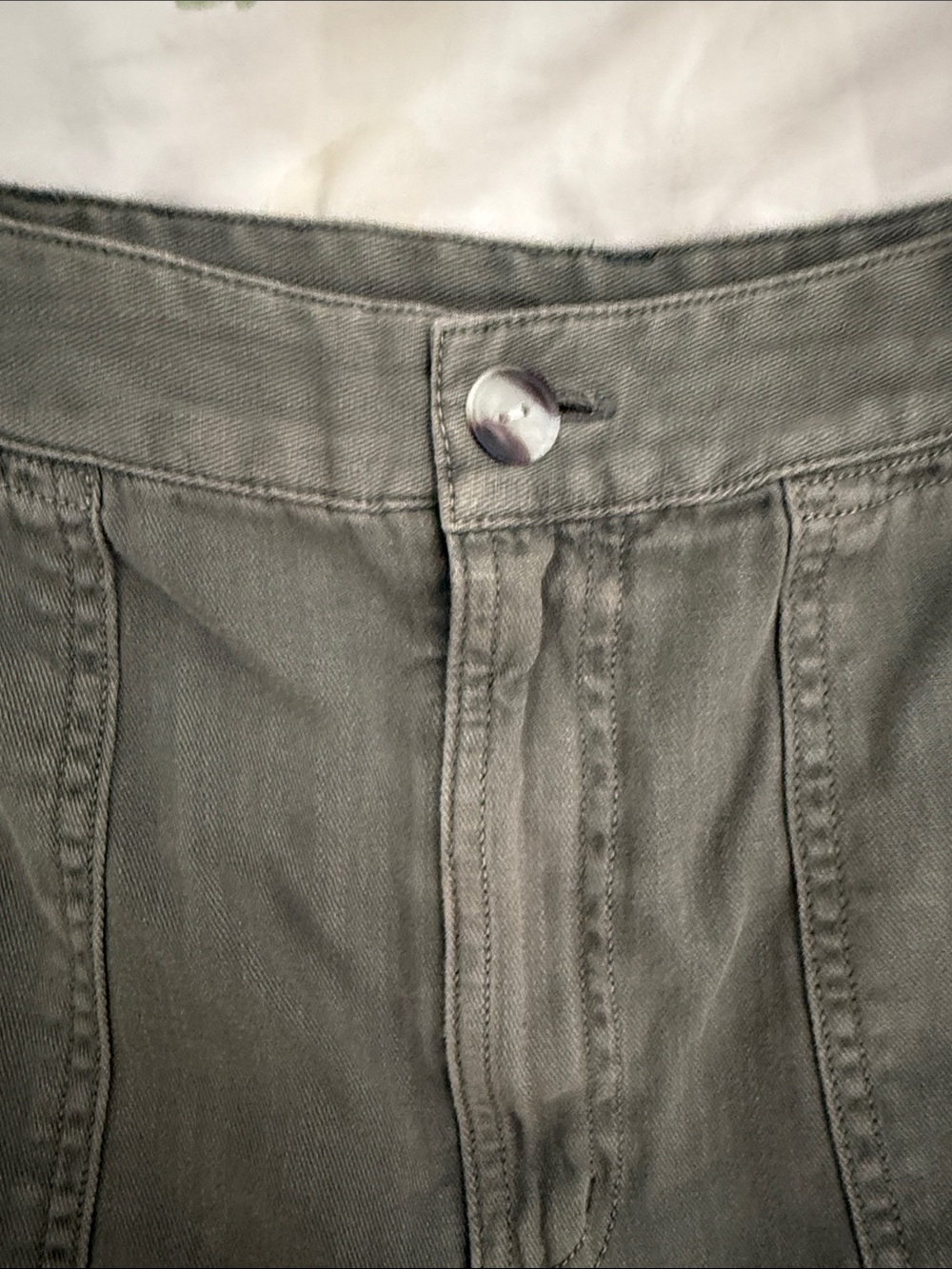 Universal Thread Olive Green High-Rise Utility Shorts - Picture 2 of 5